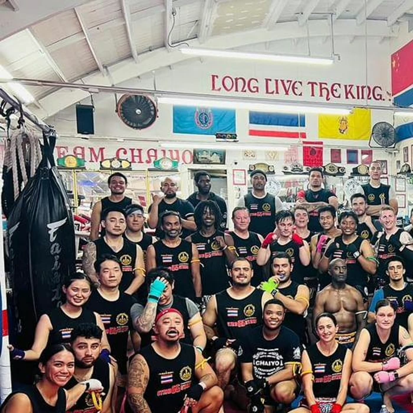 Team Chaiyo at the gym